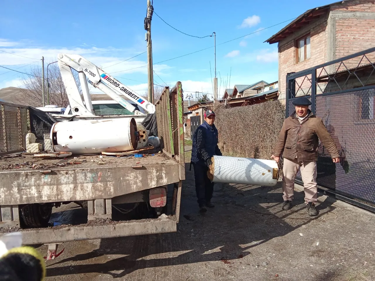 Recolección de residuos línea blanca